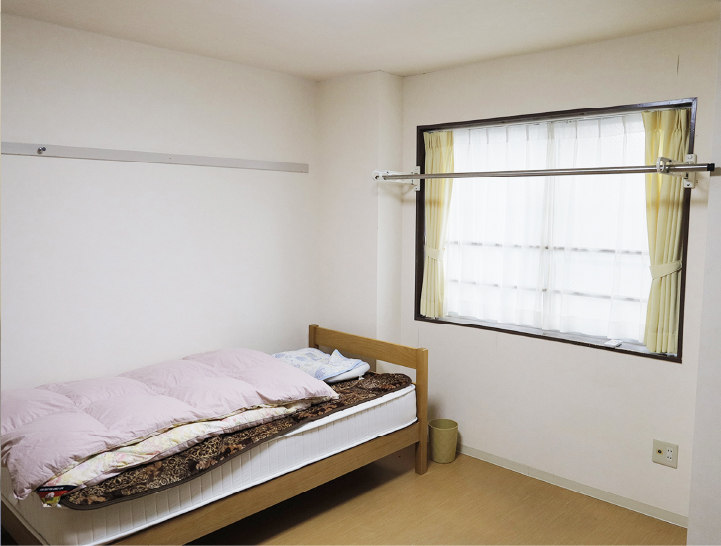 プライバシーに配慮した個室